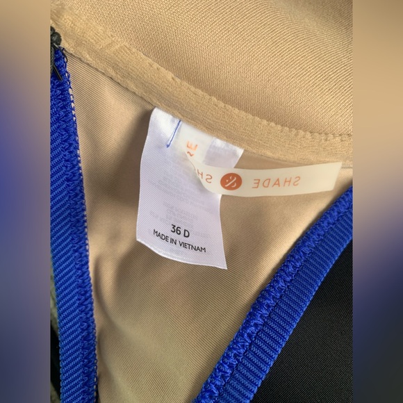 Share Shore Royal Blue Halter Swim Bra with Sweetheart Neckline - Picture 3 of 4